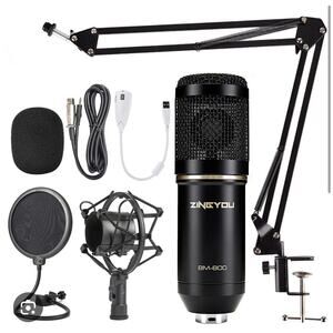 Condenser Microphone Bundle, BM-800 Mic Set for Studio